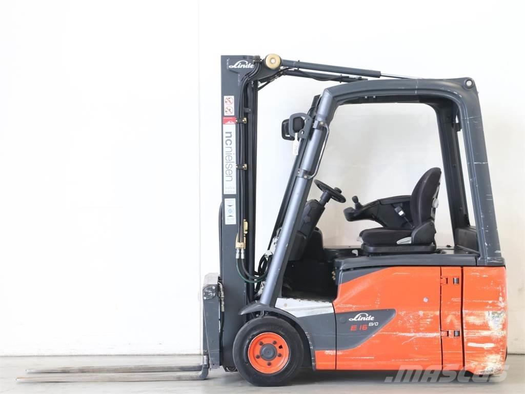 Linde E16/386-02 EVO Електрически вилични кари-повдигачи
