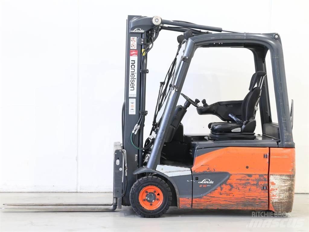 Linde E16 EVO/386-02 Електрически вилични кари-повдигачи