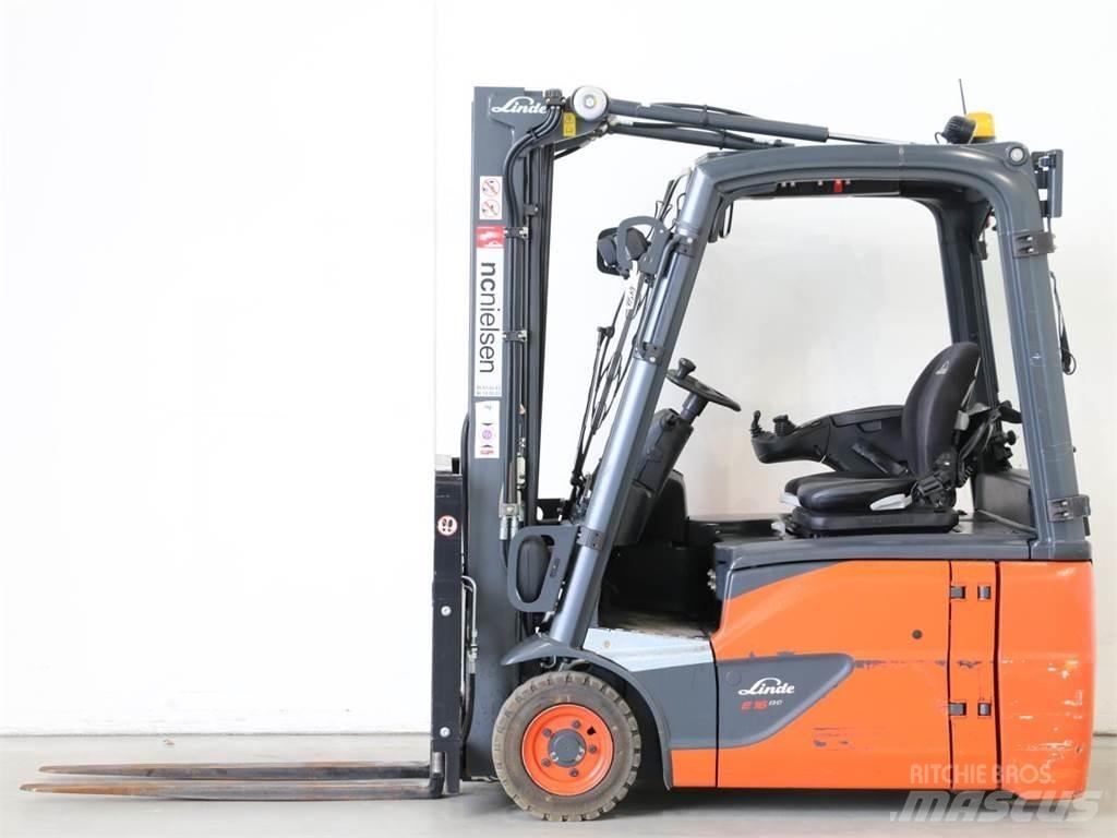 Linde E16 EVO/386-02 Електрически вилични кари-повдигачи