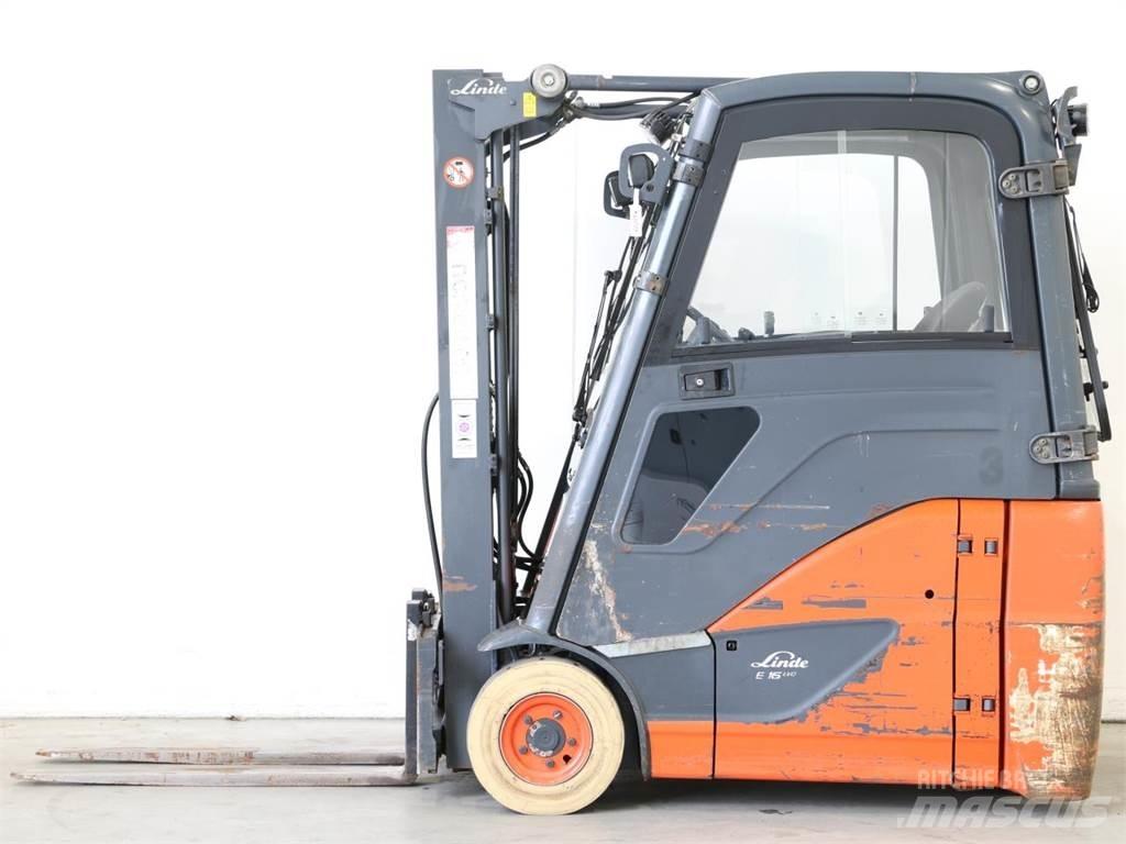 Linde E16H/386-02 Електрически вилични кари-повдигачи