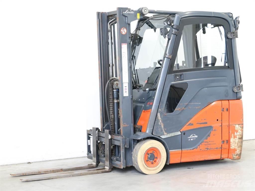 Linde E16H/386-02 Електрически вилични кари-повдигачи