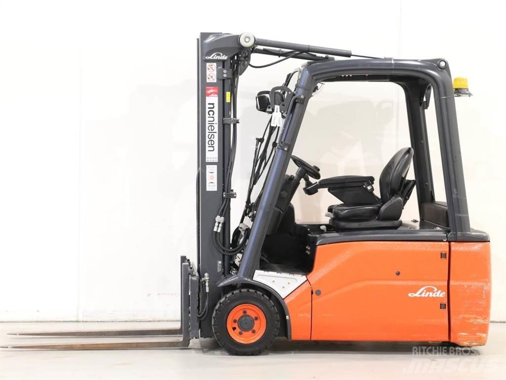 Linde E16L/386-01 Електрически вилични кари-повдигачи