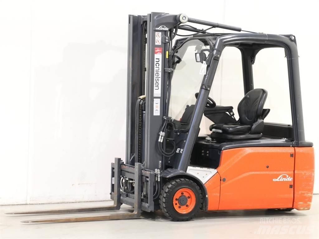 Linde E16L/386-01 Електрически вилични кари-повдигачи