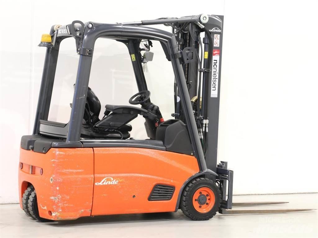Linde E16L/386-01 Електрически вилични кари-повдигачи