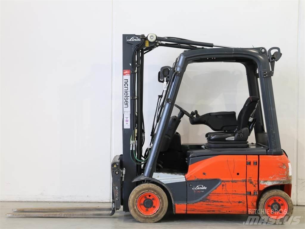 Linde E16P/386-02 Електрически вилични кари-повдигачи
