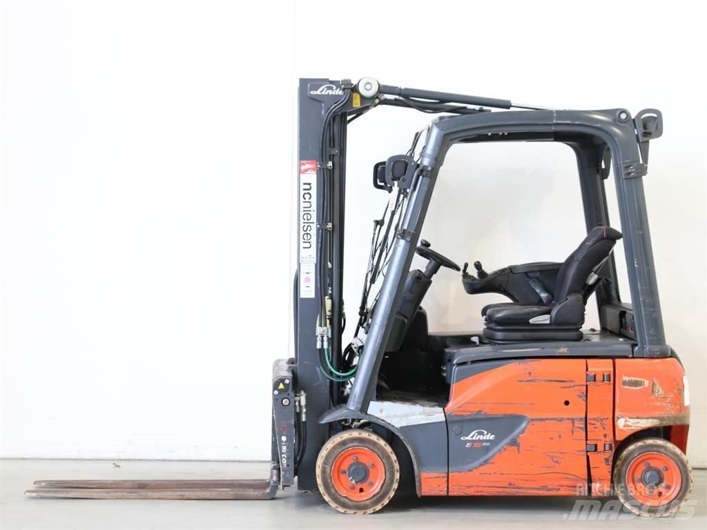 Linde E16P/386-02 Електрически вилични кари-повдигачи