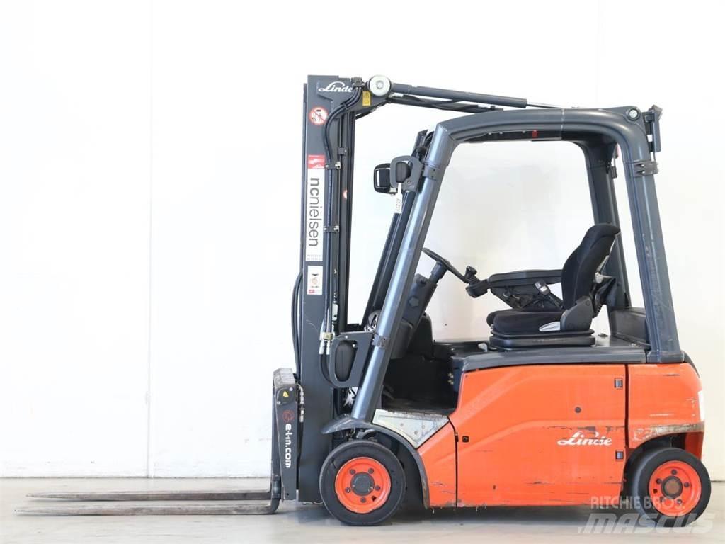 Linde E16P/386-02 Електрически вилични кари-повдигачи