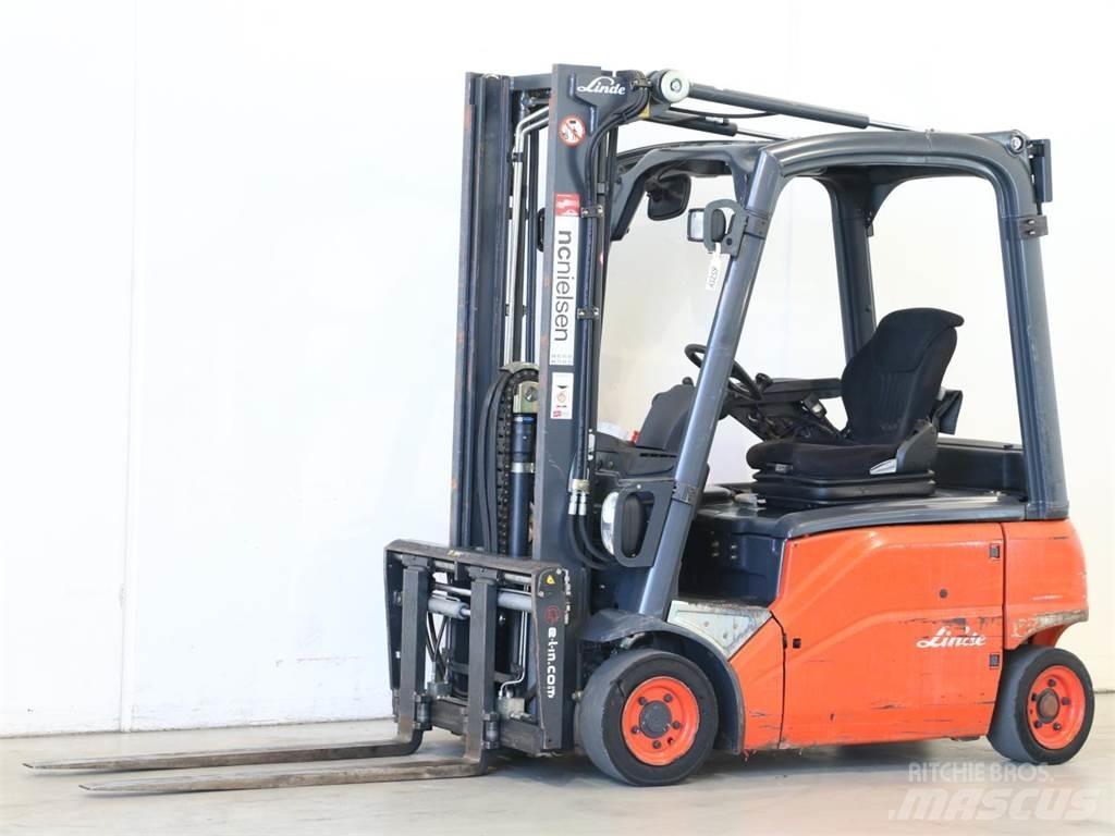 Linde E16P/386-02 Електрически вилични кари-повдигачи