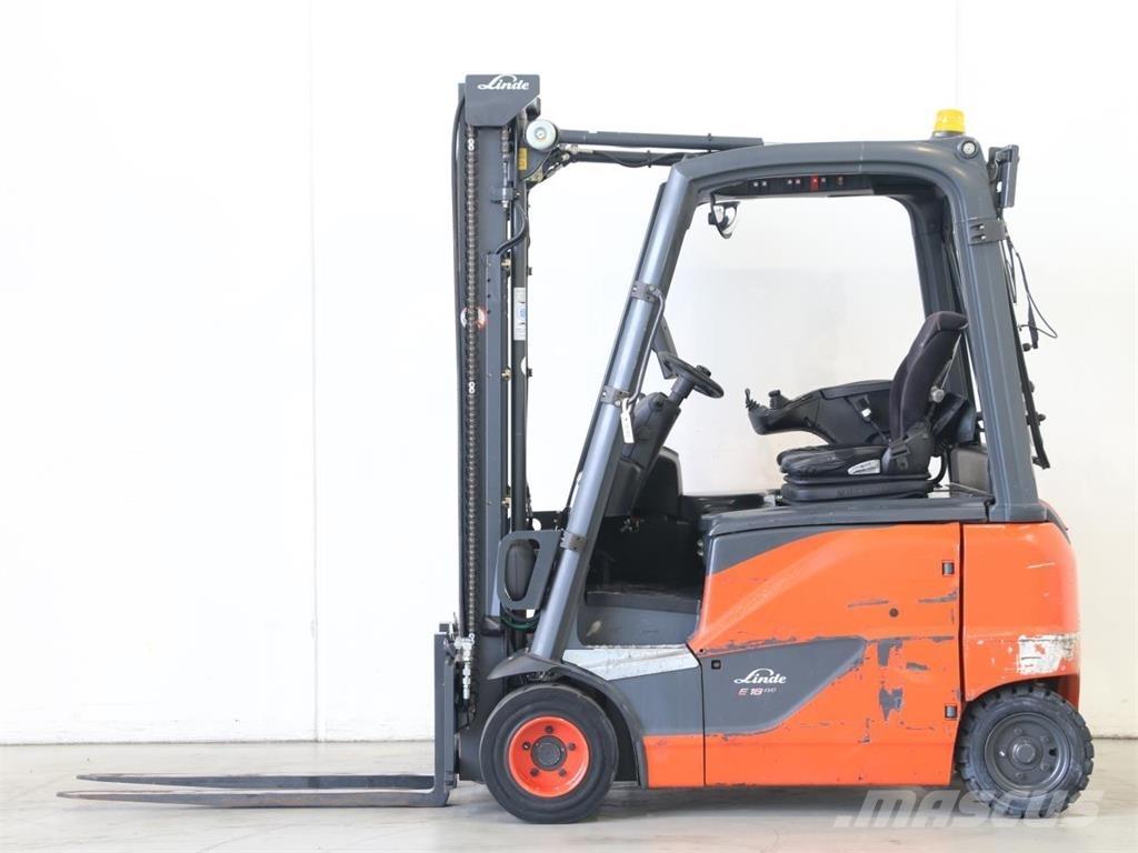 Linde E18PH/386-02 Електрически вилични кари-повдигачи