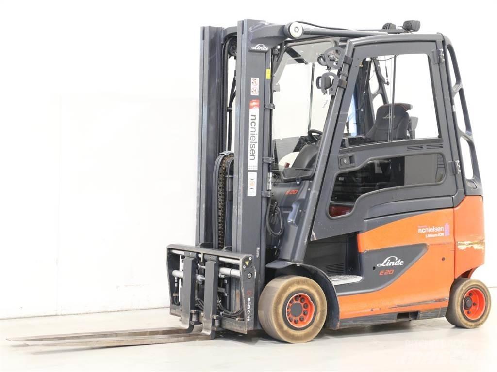 Linde E20/600H/387 Електрически вилични кари-повдигачи
