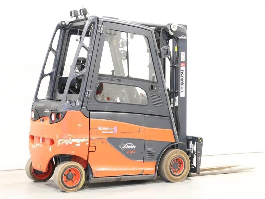 Linde E20/600H/387 Електрически вилични кари-повдигачи