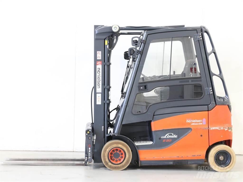 Linde E20/600H/387 Електрически вилични кари-повдигачи