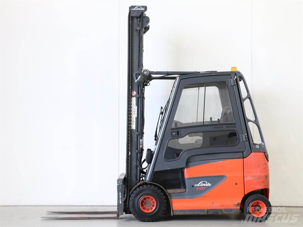 Linde E20/600H/387 Електрически вилични кари-повдигачи