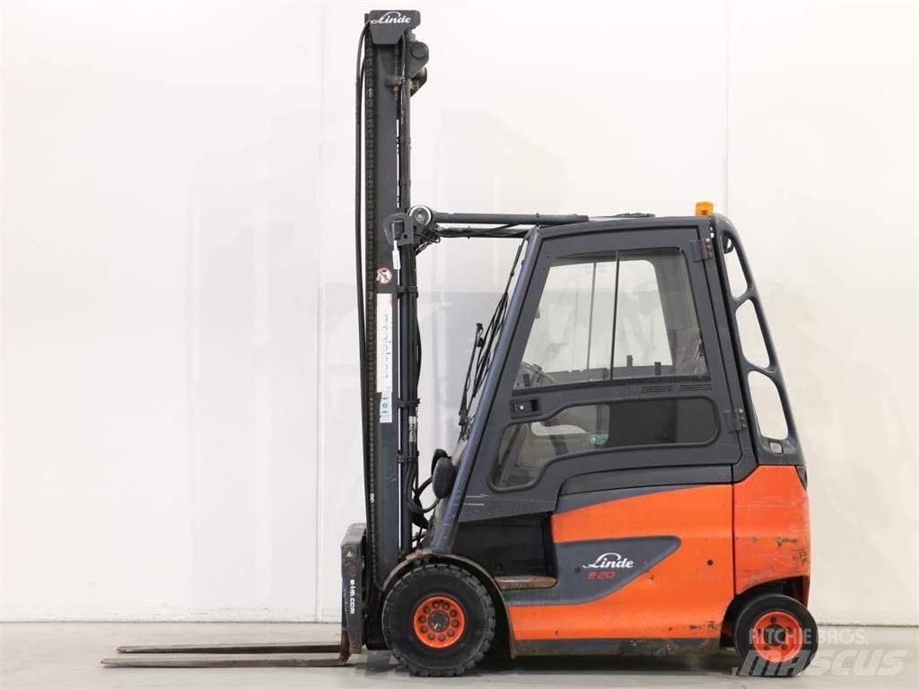 Linde E20/600H/387 Електрически вилични кари-повдигачи