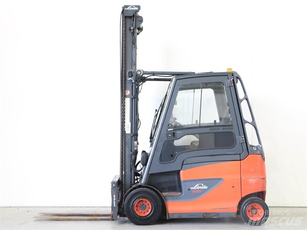 Linde E20/600H/387 Електрически вилични кари-повдигачи