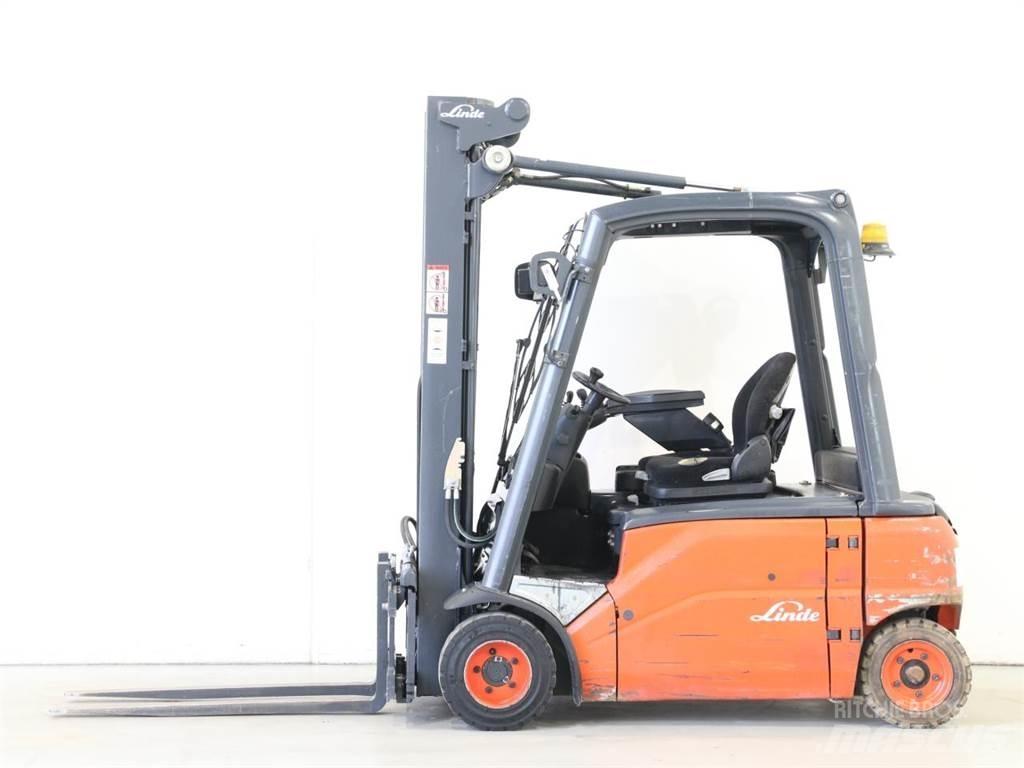 Linde E20PL/386-01 Електрически вилични кари-повдигачи
