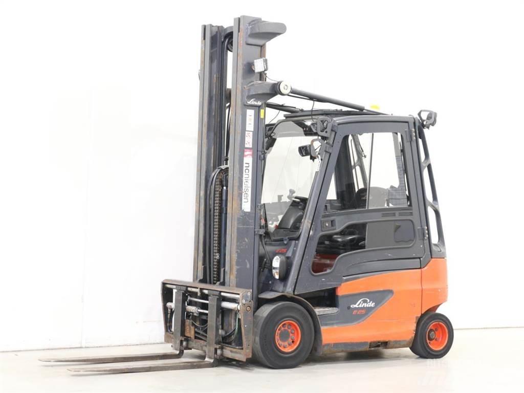 Linde E25/387-01 Електрически вилични кари-повдигачи