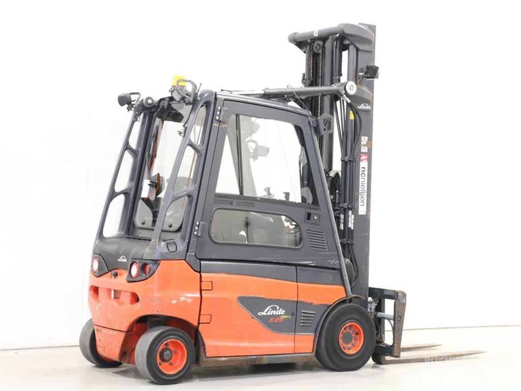 Linde E25/387-01 Електрически вилични кари-повдигачи