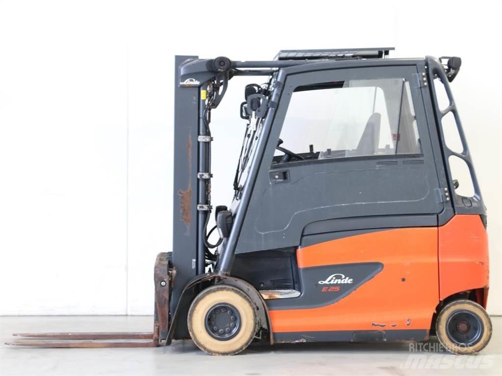 Linde E25/600HL/387 Електрически вилични кари-повдигачи