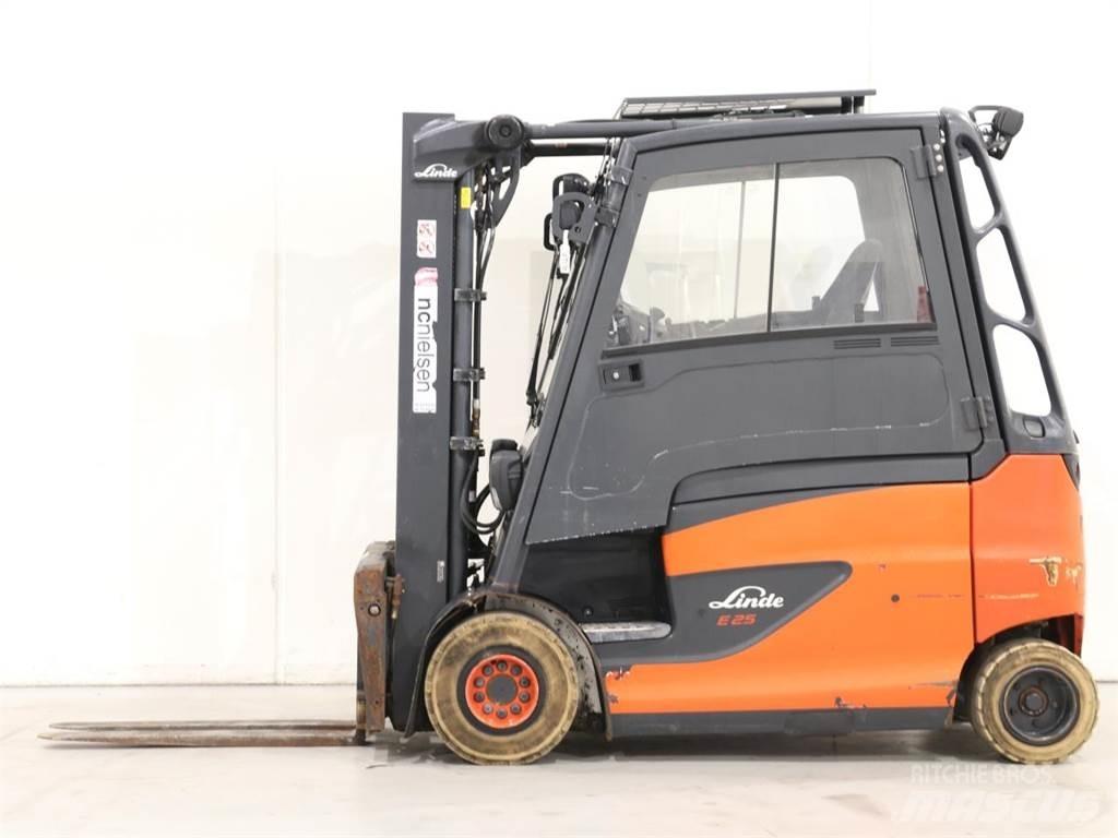 Linde E25/600HL/387 Електрически вилични кари-повдигачи