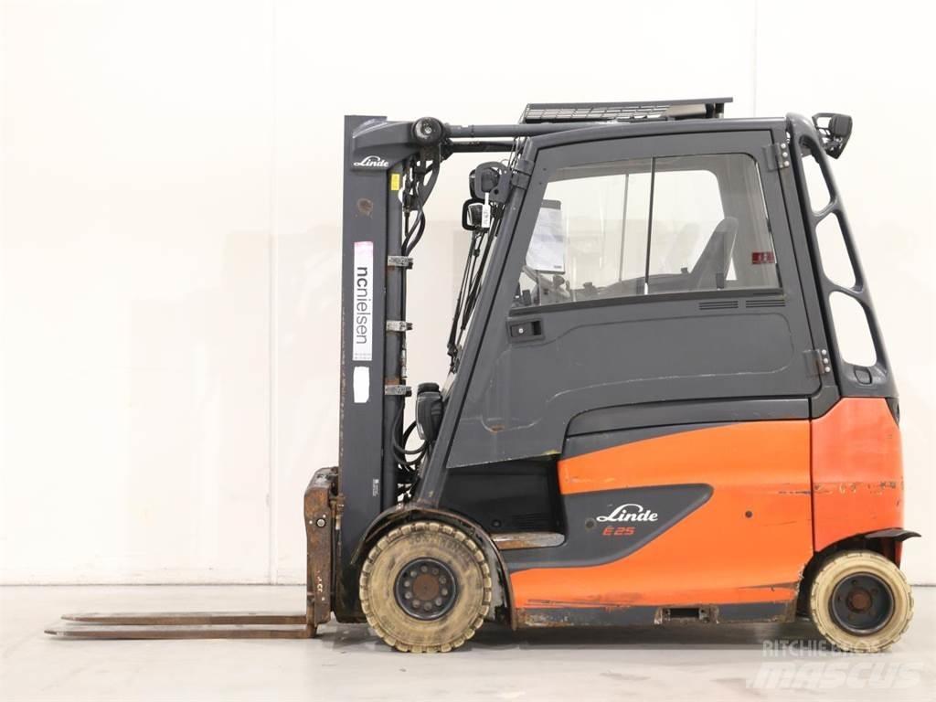 Linde E25/600HL/387 Електрически вилични кари-повдигачи