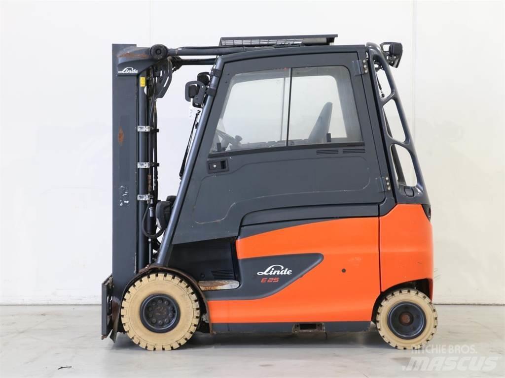Linde E25/600HL/387 Електрически вилични кари-повдигачи