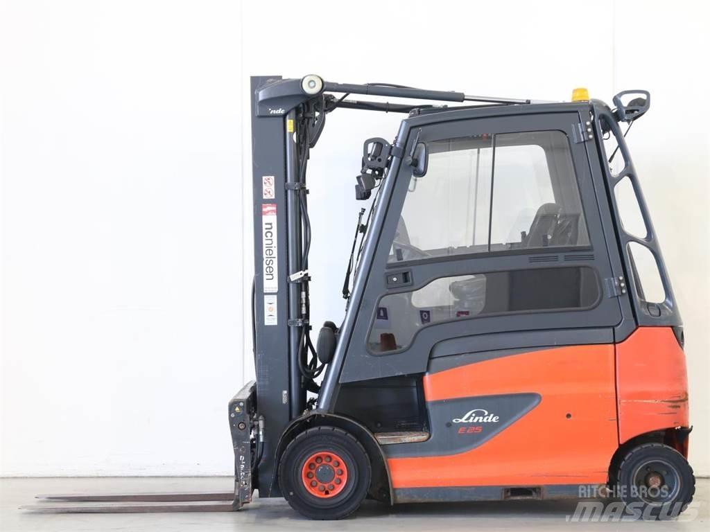 Linde E25/600HL/387 Електрически вилични кари-повдигачи