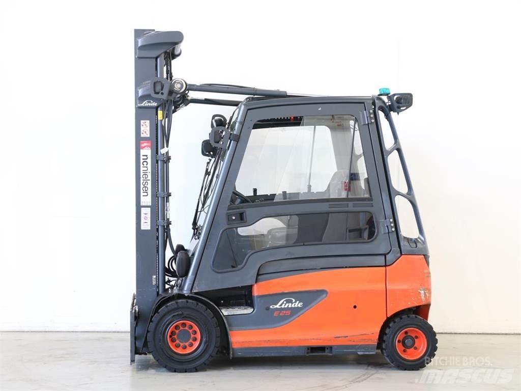 Linde E25L/387 Електрически вилични кари-повдигачи