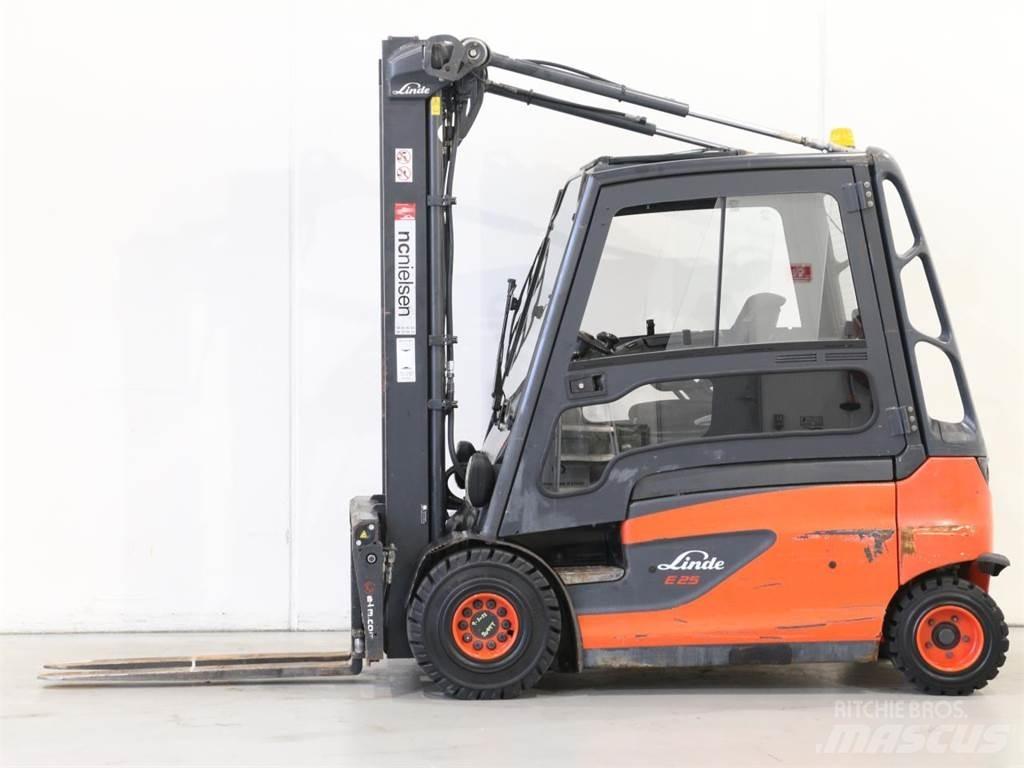 Linde E25L/387 Електрически вилични кари-повдигачи