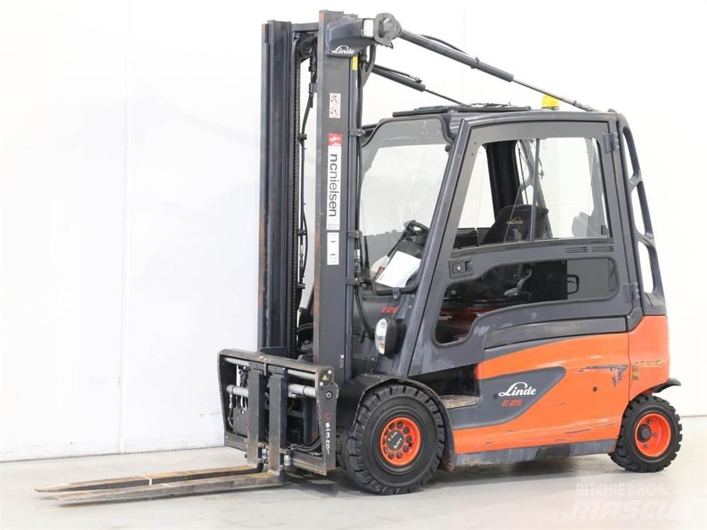 Linde E25L/387 Електрически вилични кари-повдигачи