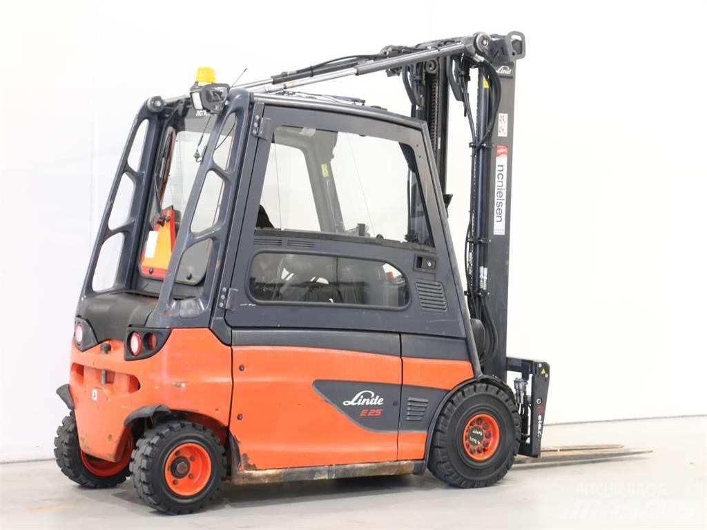 Linde E25L/387 Електрически вилични кари-повдигачи