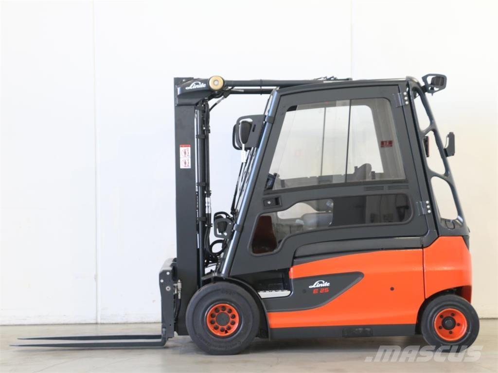 Linde E25L/387 Електрически вилични кари-повдигачи