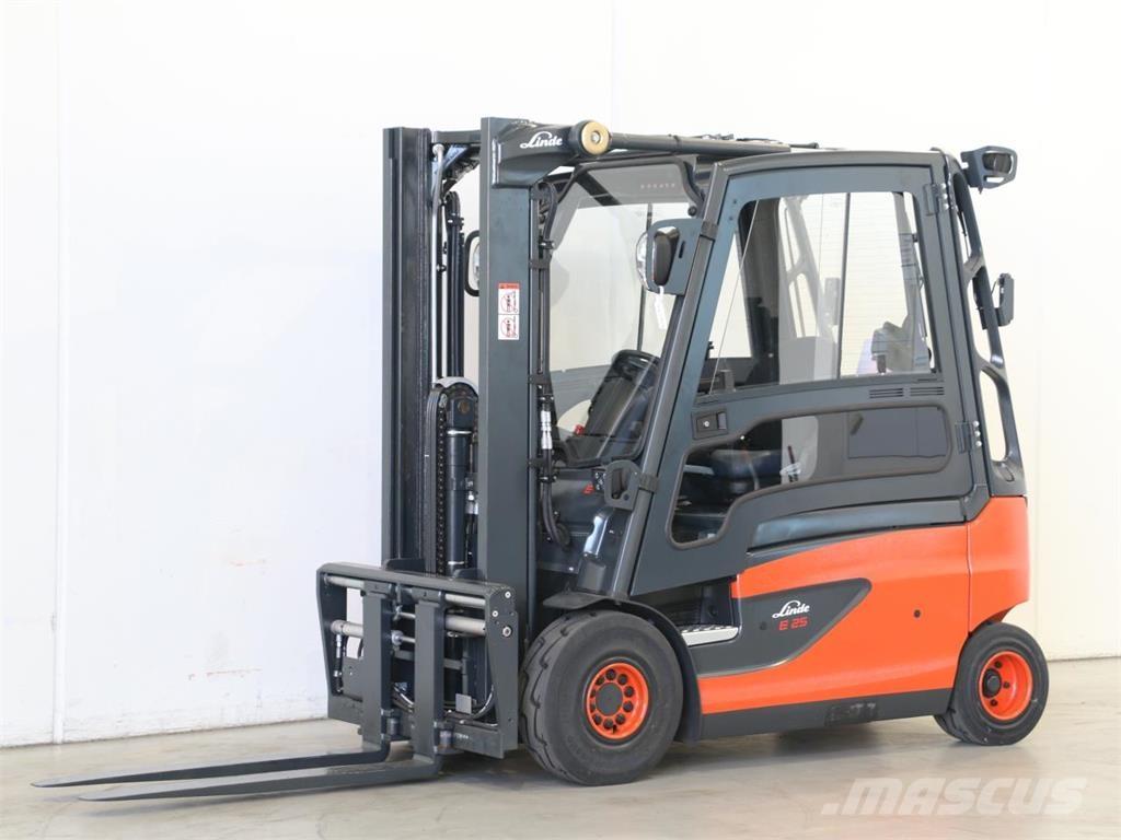Linde E25L/387 Електрически вилични кари-повдигачи