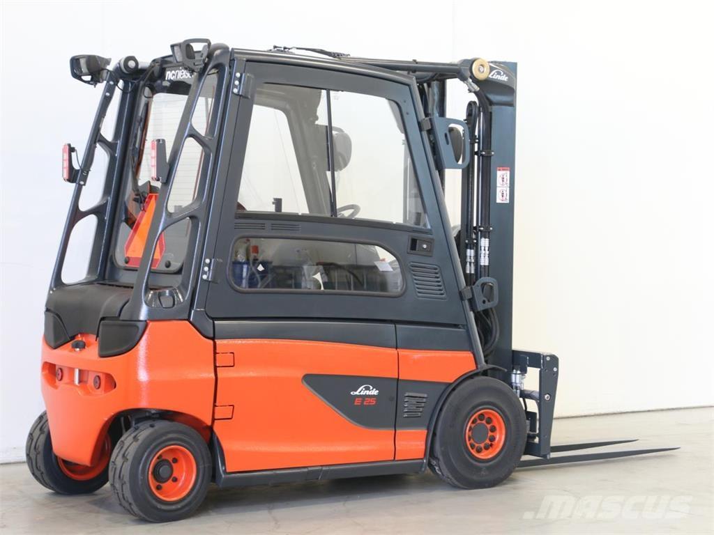 Linde E25L/387 Електрически вилични кари-повдигачи