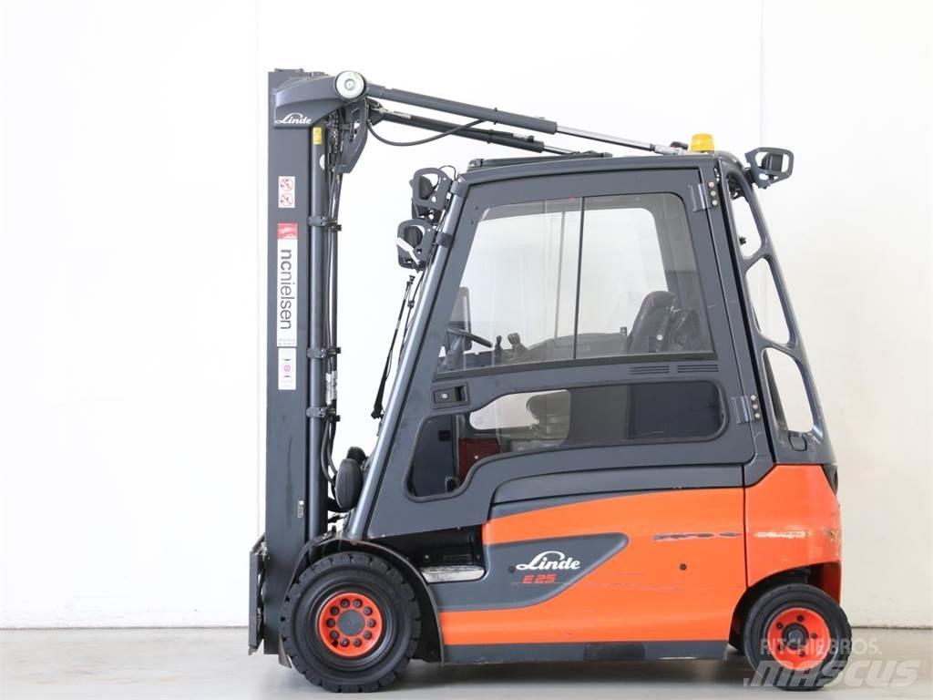 Linde E25L/387 Електрически вилични кари-повдигачи