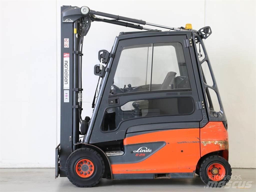 Linde E25L/387 Електрически вилични кари-повдигачи