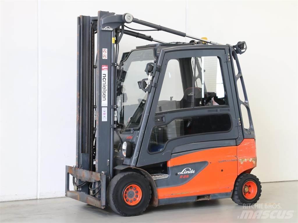 Linde E25L/387 Електрически вилични кари-повдигачи