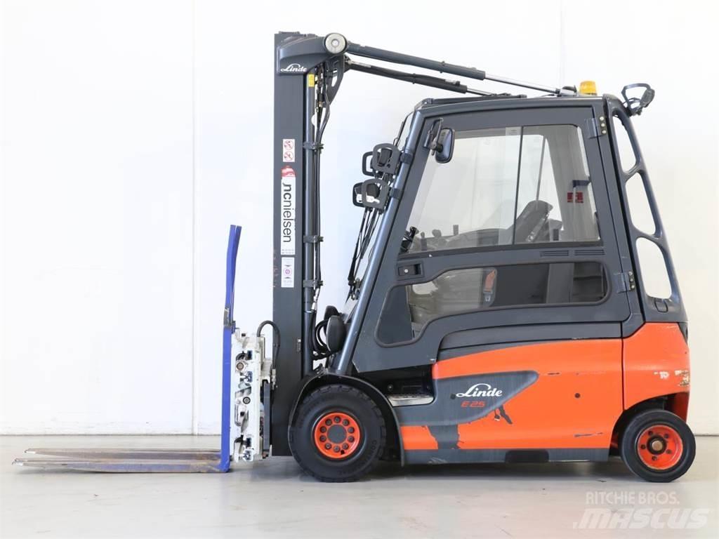 Linde E25L/387 Електрически вилични кари-повдигачи