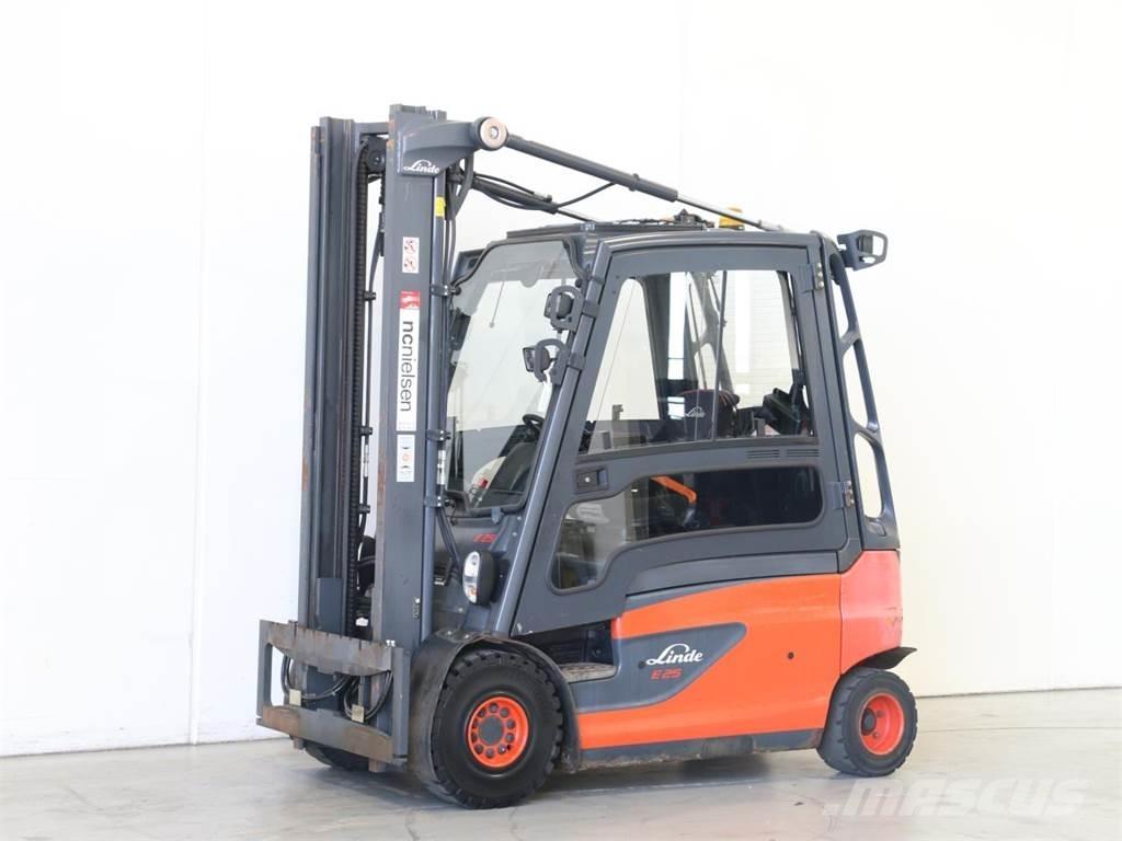 Linde E25L/387 Електрически вилични кари-повдигачи
