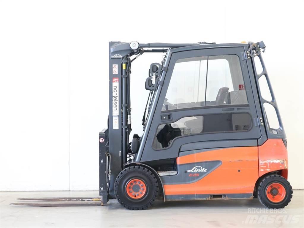 Linde E25L/387 Електрически вилични кари-повдигачи