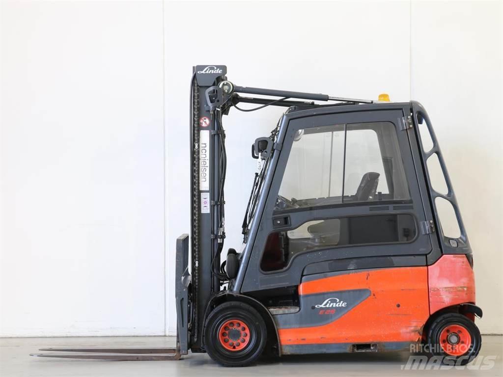 Linde E25L/387 Електрически вилични кари-повдигачи