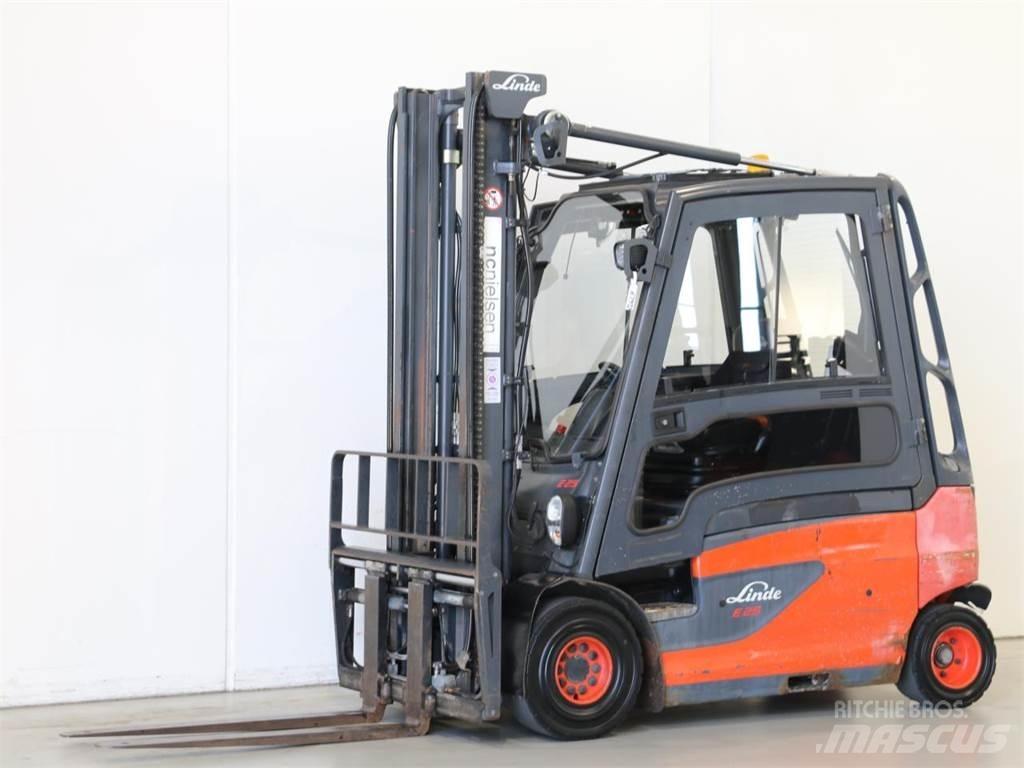 Linde E25L/387 Електрически вилични кари-повдигачи