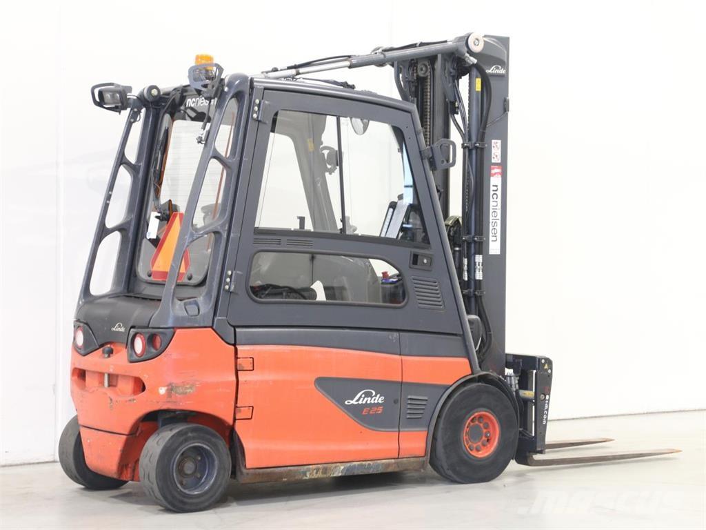 Linde E25L/387 Електрически вилични кари-повдигачи