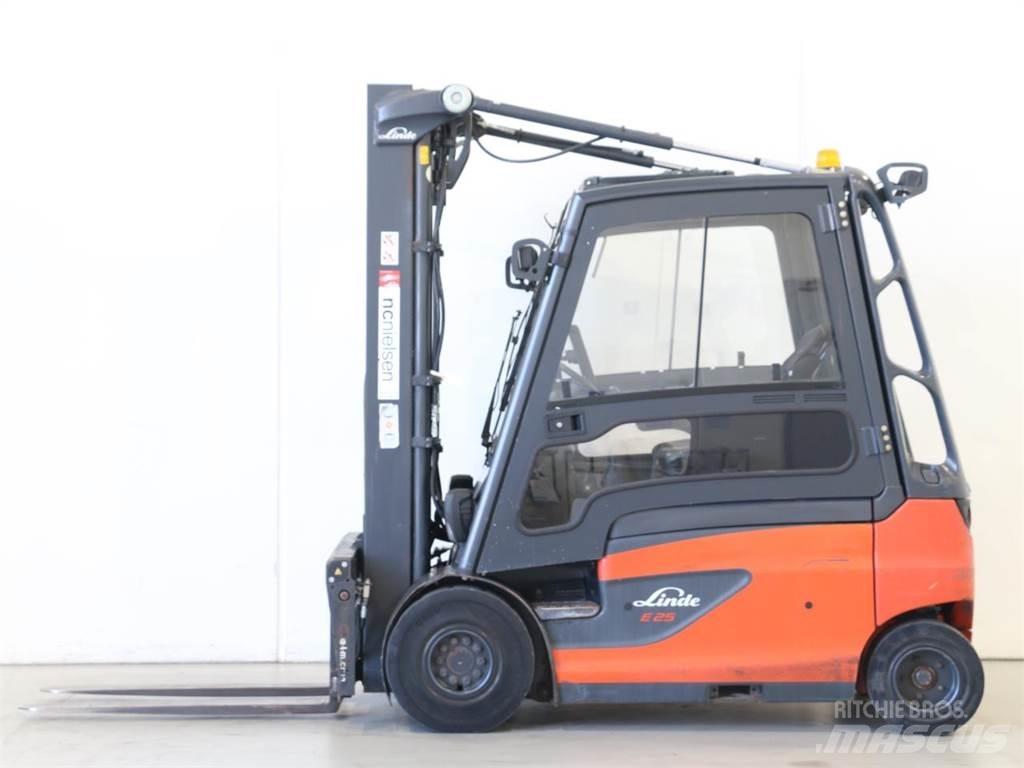 Linde E25L/387 Електрически вилични кари-повдигачи