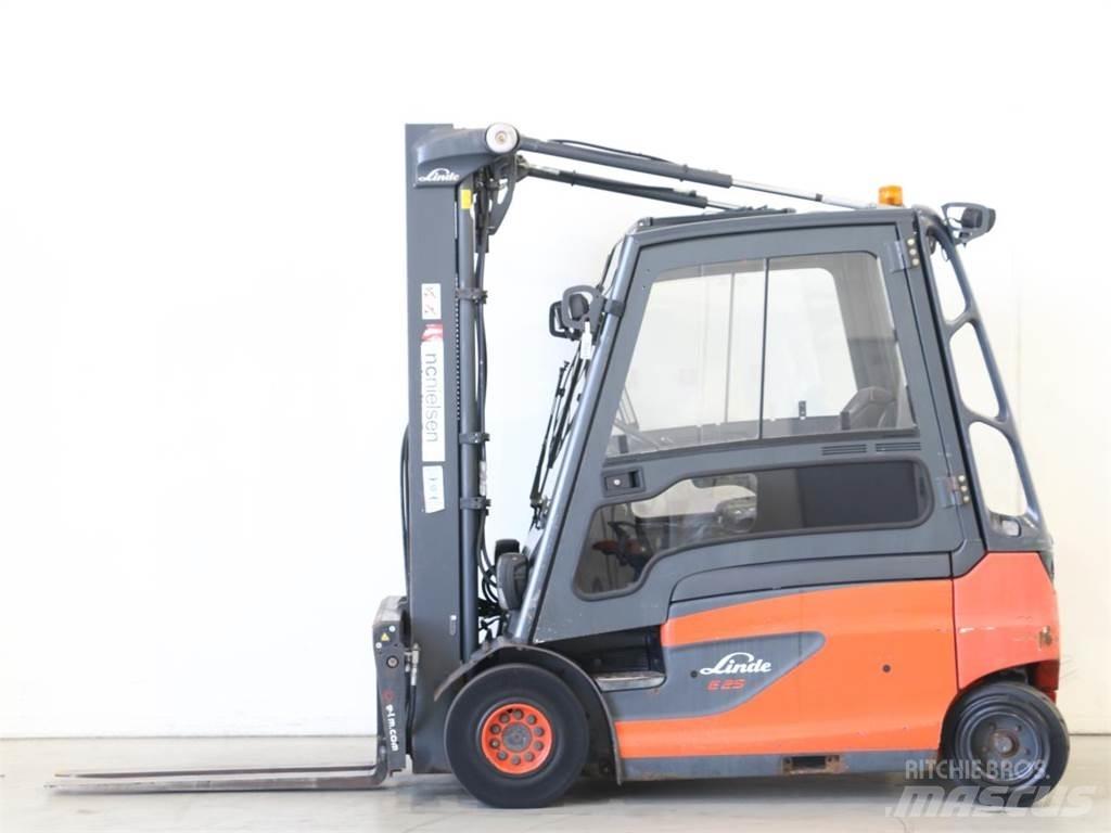 Linde E25L/387 Електрически вилични кари-повдигачи