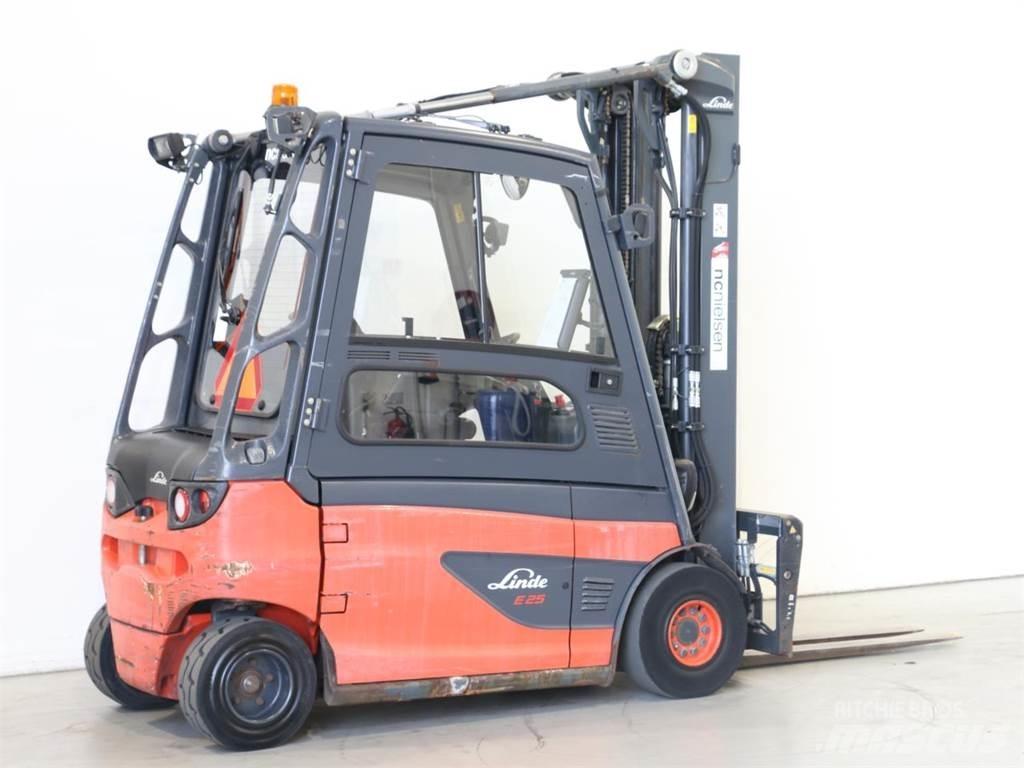 Linde E25L/387 Електрически вилични кари-повдигачи