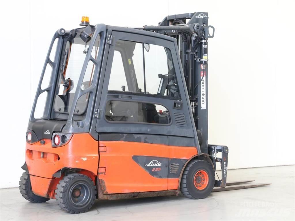 Linde E25L/387 Електрически вилични кари-повдигачи