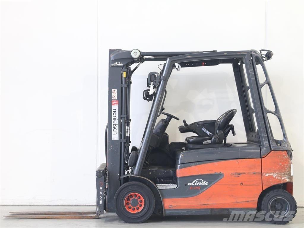 Linde E25L/387 Електрически вилични кари-повдигачи