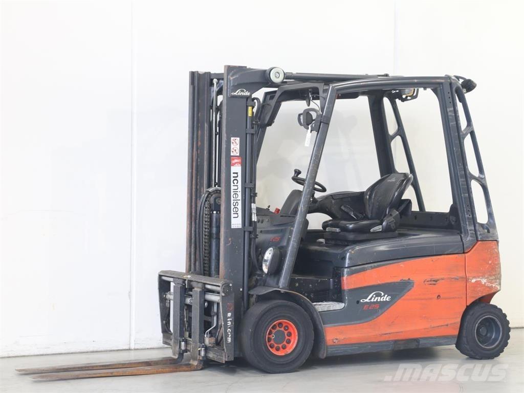 Linde E25L/387 Електрически вилични кари-повдигачи