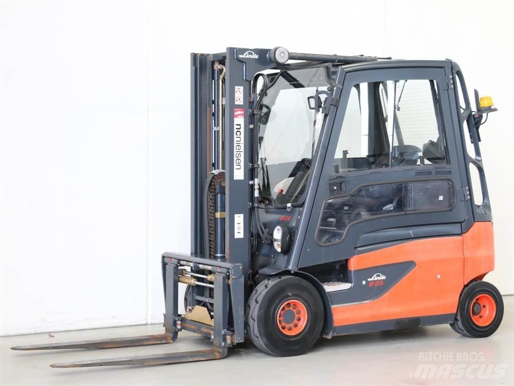 Linde E25L/387-01 Електрически вилични кари-повдигачи